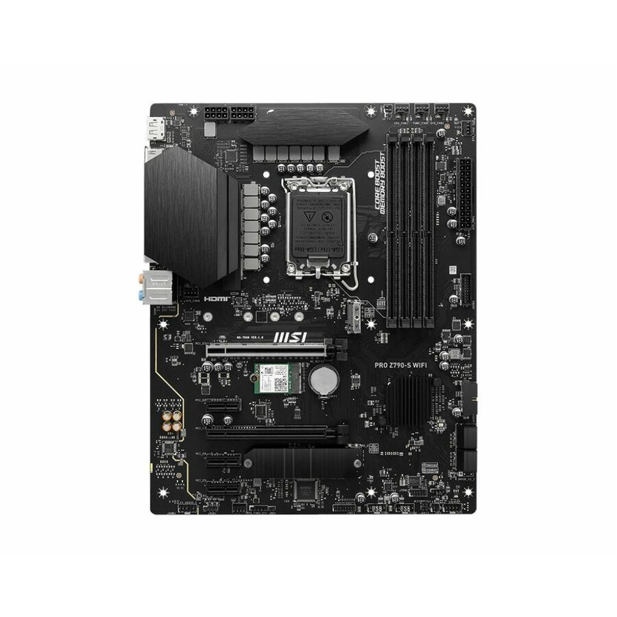 MSI PRO Z790-S WIFI Desktop Motherboard - Intel Z790 Chipset - Socket LGA-1700 - ATX