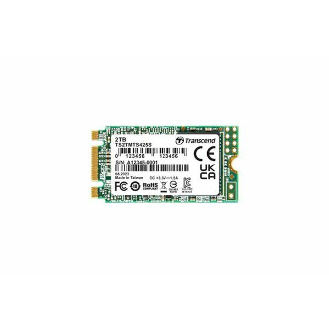 Transcend 425S 2 TB Solid State Drive - M.2 2242 Internal - SATA (SATA/600)