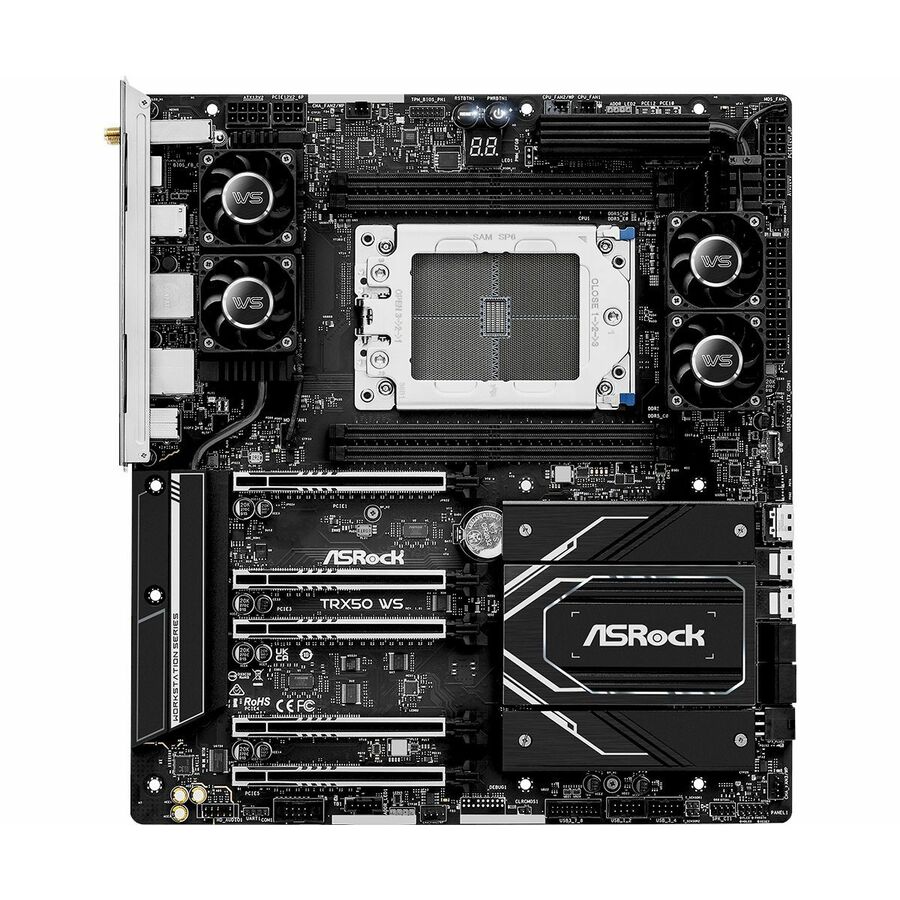 ASRock TRX50 WS Workstation Motherboard - AMD TRX50 Chipset - Socket sTR5 - Extended ATX