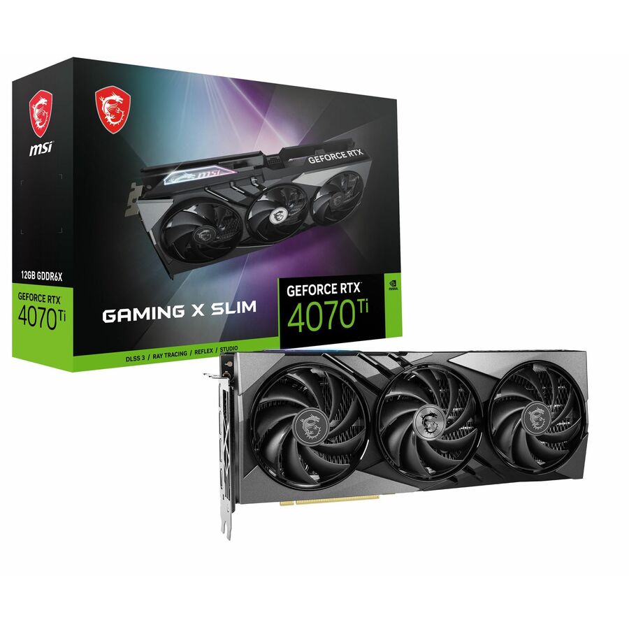 MSI NVIDIA GeForce RTX 4070 Ti Graphic Card - 12 GB GDDR6X