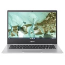 Asus Chromebook CX1 CX1400 CX1400CKA-DB44 14" Chromebook - HD - 60 Hz - Intel Celeron N4500 - 4 GB - 64 GB Flash Memory - Transparent Silver