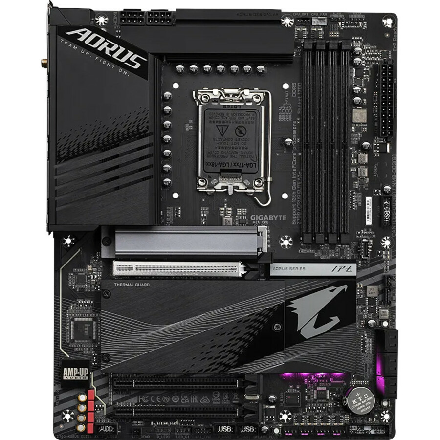 GIGABYTE Z790 ELITE AX Desktop Motherboard - Intel Z790 Chipset - Socket LGA-1700 - ATX