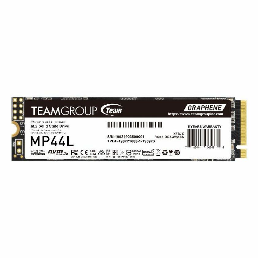 Team MP44L 2 TB Solid State Drive - M.2 Internal - PCI Express NVMe (PCI Express NVMe 4.0 x4)