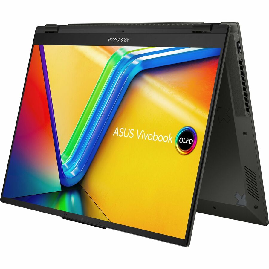 Asus Vivobook S 16 Flip OLED TP3604 TP3604VA-EB94T 16" Touchscreen Convertible 2 in 1 Notebook - WUXGA - 60 Hz - Intel Core i9 13th Gen i9-13900H - 16 GB - 1 TB SSD - Midnight Black