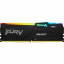 Kingston 64GB (4x16GB) DDR5 5200MT/s CL40 FURY Beast Black RGB XMP