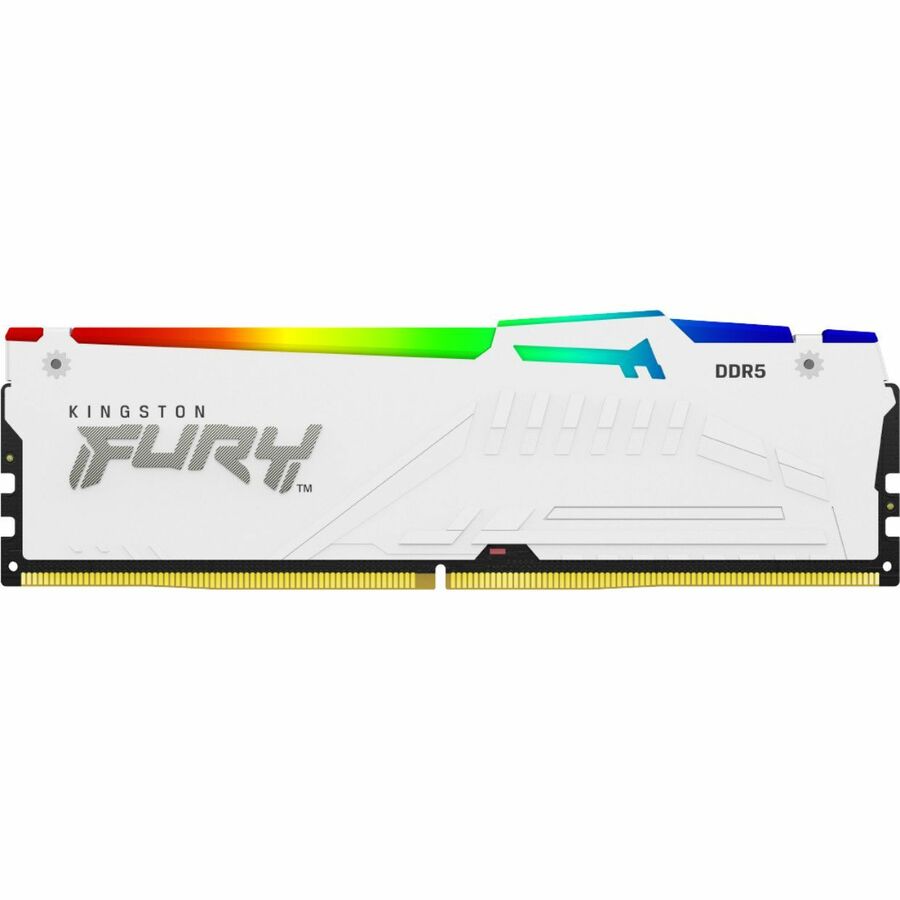 Kingston 64GB (4x16GB) DDR5 5600MT/s CL40 FURY Beast White RGB XMP
