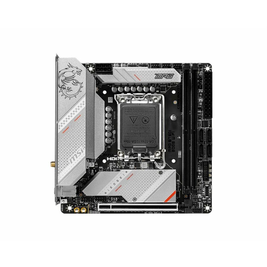 MSI MPG MPG B760I EDGE WIFI Gaming Desktop Motherboard - Intel B760 Chipset - Socket LGA-1700 - Mini ATX