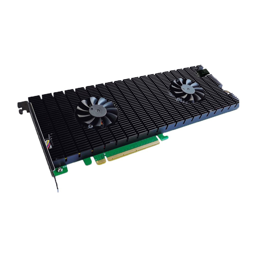 HighPoint SSD7140A PCIe 3.0 x16 Slots 8x M.2 Ports NVMe RAID Controller