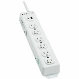 Eaton Tripp Lite Series Safe-IT UL 1363 Medical-Grade Power Strip, 6 Hospital-Grade Outlets, USB Charging, Safety Covers, Antimicrobial, 6 ft. Cord