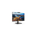 Philips 242B1H 24" Class Webcam Full HD LCD Monitor - 16:9 - Textured Black