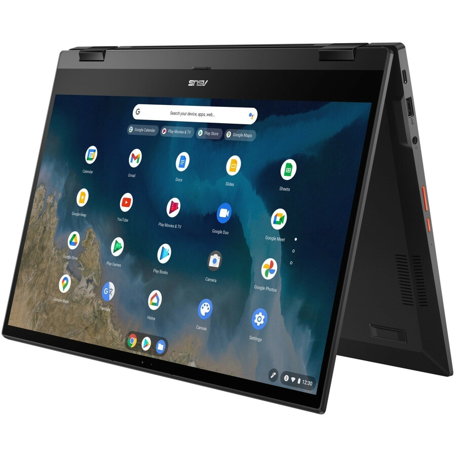 Asus Chromebook Flip CM5500 CM5500FDA-IS588T 15.6" Touchscreen Convertible 2 in 1 Chromebook - Full HD - AMD Ryzen 5 3500C - 8 GB - 128 GB SSD - Mineral Gray