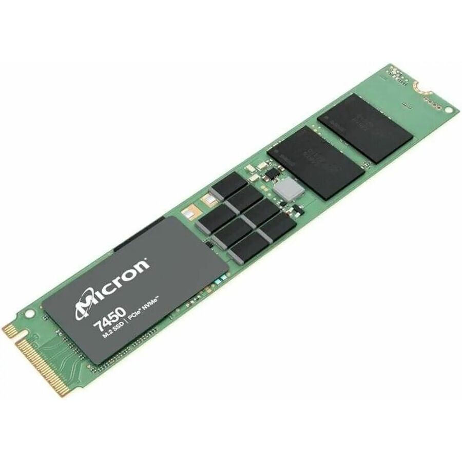 Micron 7450 PRO 1.92 TB Solid State Drive - M.2 22110 Internal - PCI Express NVMe (PCI Express NVMe 4.0 x4) - Read Intensive - TAA Compliant