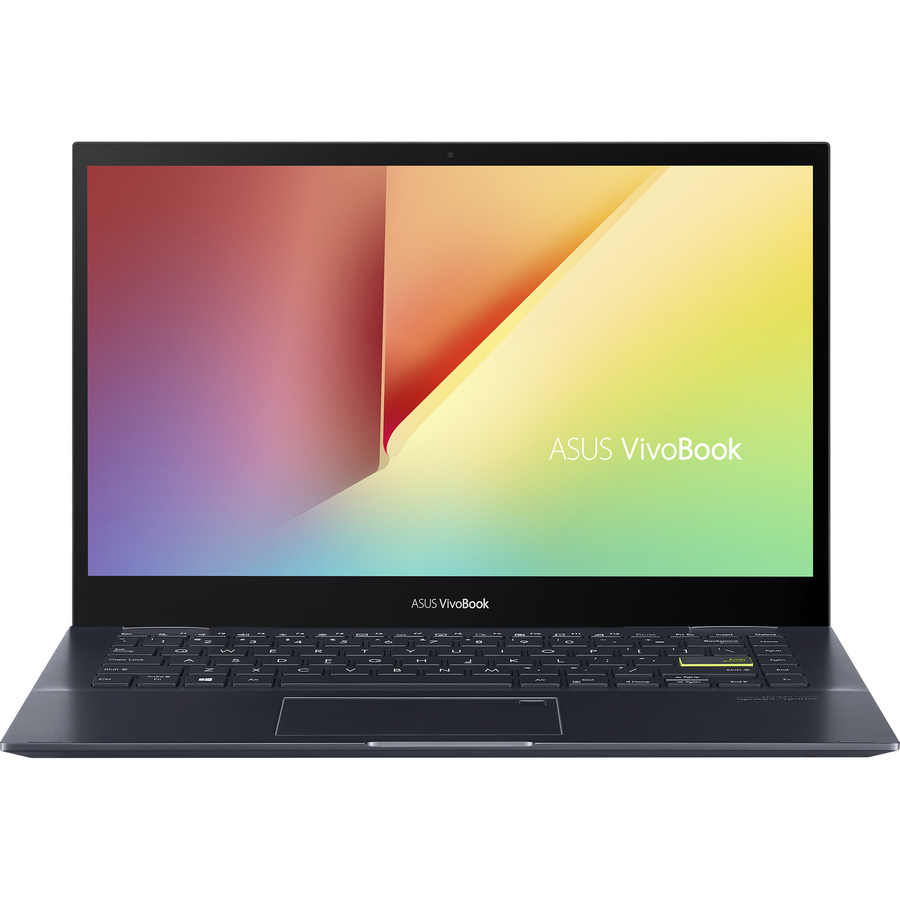 Asus VivoBook Flip 14 TM420 TM420UA-DS52T 14" Touchscreen Convertible Notebook - Full HD - AMD Ryzen 5 5500U - 8 GB - 512 GB SSD - Bespoke Black