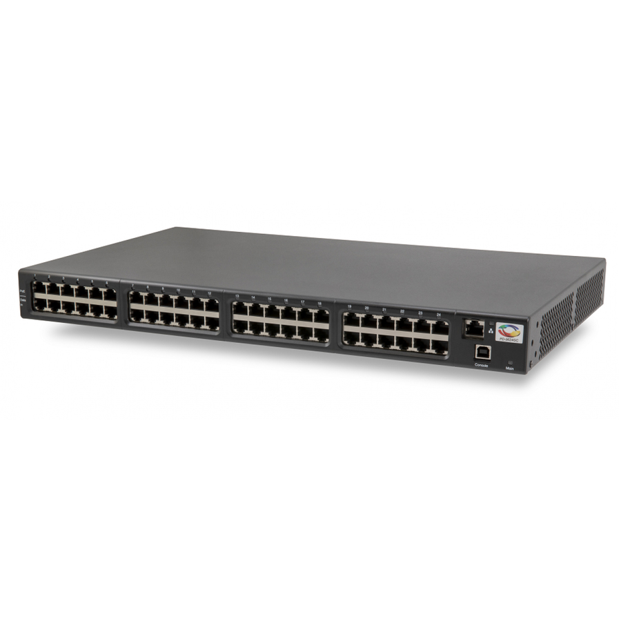 Microchip PD-9624GC PoE Injector with power cord