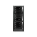 RAIDage JAGE9BT12HDBPL Drive Enclosure 12Gb/s SAS, SATA/600 - Mini-SAS HD Host Interface Tower - Black