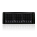 RAIDage JAGE412HDBK-DE-SEA Drive Enclosure 12Gb/s SAS, SATA/600 - Mini-SAS HD Host Interface - 4U Rack-mountable - Black