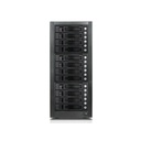 RAIDage JAGE9BT12MSBK Drive Enclosure 12Gb/s SAS, SATA/600 - Mini-SAS HD Host Interface Tower - Black