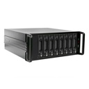 RAIDage JAGE480HD-TG Drive Enclosure 12Gb/s SAS, SATA/600 - Mini-SAS HD Host Interface - 4U Rack-mountable - Black