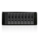 RAIDage JAGE480HDBK-M1 Drive Enclosure SAS-2, SATA/600 - Mini-SAS HD Host Interface - 4U Rack-mountable - Black