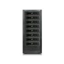 RAIDage JAGE9BT8HD-T7DE Drive Enclosure 12Gb/s SAS, SATA/600 - Mini-SAS HD Host Interface Tower - Black