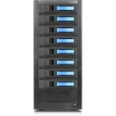 RAIDage JAGE9BT8HDBL-M1 Drive Enclosure 12Gb/s SAS, SATA/600 - Mini-SAS HD Host Interface Tower - Blue, Black