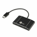 SIIG Triple 4K DisplayPort 1.4 to 2 DP & HDMI MST Hub Splitter