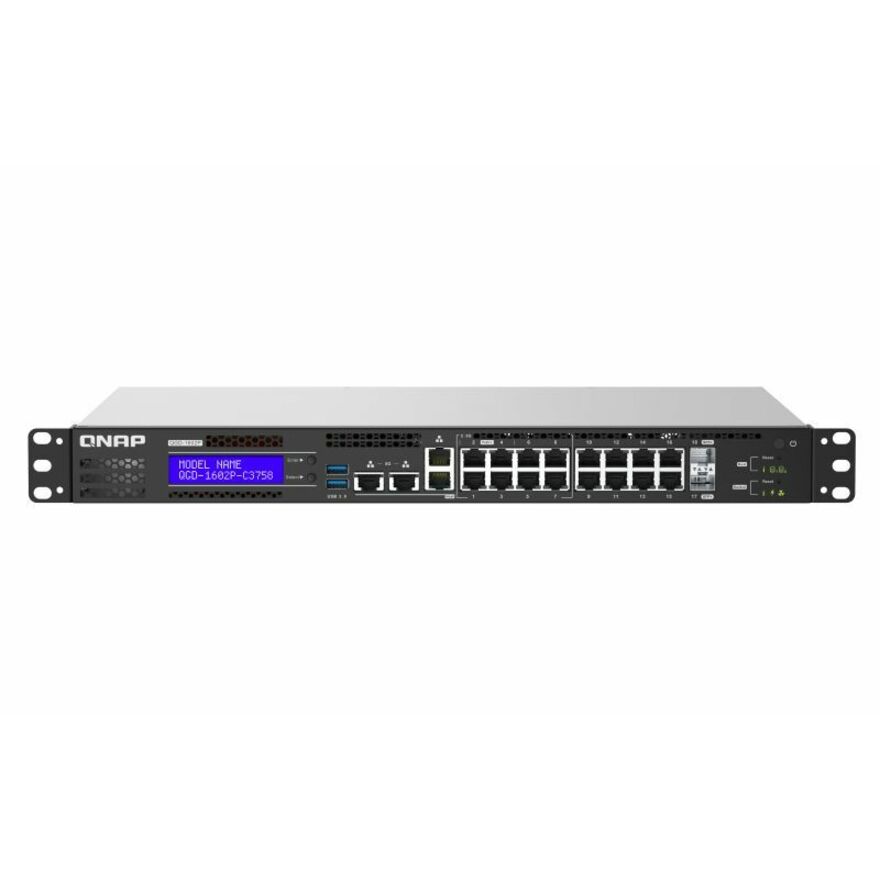 QNAP QGD-1602P-C3758-16G Ethernet Switch
