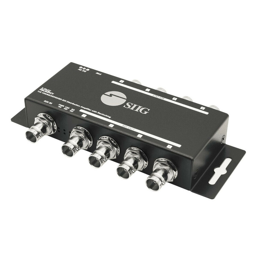 SIIG 1x8 12G SDI Distribution Amplifier - 70M