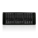 RAIDage JAGE412HDBK-DE-P Drive Enclosure 12Gb/s SAS, SATA/600 - Mini-SAS HD Host Interface - 4U Rack-mountable - Black