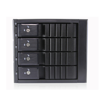 iStarUSA BPN-SEA340HD-BLACK Drive Enclosure for 5.25" - Serial ATA/600, 12Gb/s SAS Host Interface Internal - Black