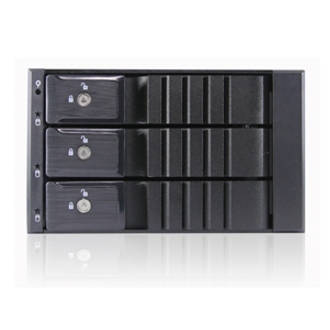 iStarUSA BPN-SEA230HD-BLACK Drive Enclosure for 5.25" - Serial ATA/600, 12Gb/s SAS Host Interface Internal - Black