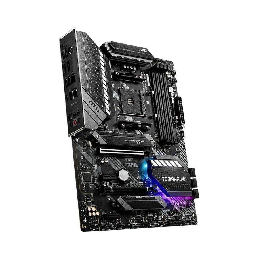 MSI MAG B550 TOMAHAWK Desktop Motherboard - AMD B550 Chipset - Socket AM4 - ATX