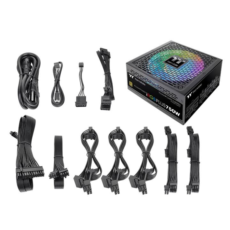 Thermaltake Toughpower iRGB PLUS Gold TPI-750DH3FCG Power Supply