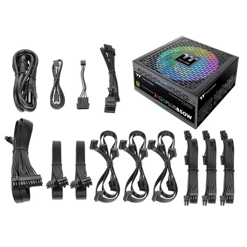 Thermaltake Toughpower iRGB PLUS Gold TPI-850DH3FCG Power Supply