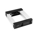 iStarUSA BPN-DE110P Drive Bay Adapter for 5.25" 12Gb/s SAS, SATA/600 Internal - Black
