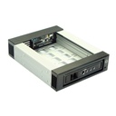 iStarUSA T-7DE-HD Drive Bay Adapter for 5.25" 12Gb/s SAS, SATA/600 Internal - Black