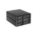 iStarUSA BPN-DE230P Drive Enclosure for 5.25" 12Gb/s SAS, SATA/600 Internal - Black