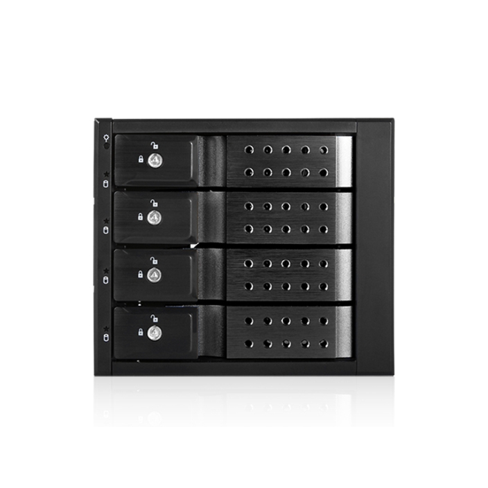 iStarUSA BPN-DE340HD Drive Enclosure for 5.25" - Serial ATA/600 Host Interface Internal - Black