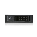 iStarUSA BPN-DE110HD Drive Bay Adapter for 5.25" - Serial ATA/600 Host Interface Internal - Black