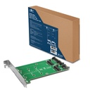 Vantec Multi-size Dual M.2 to Two SATA III Port Converter Kit