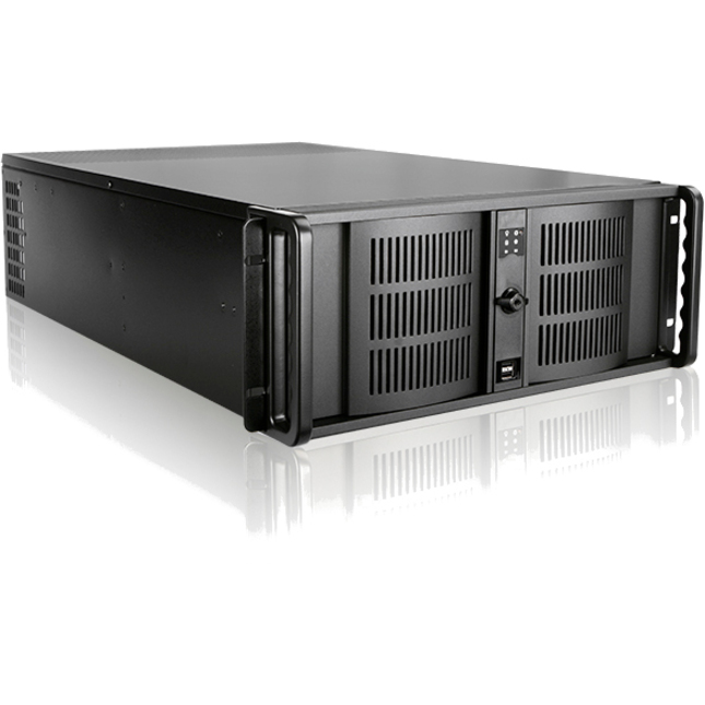 iStarUSA 4U High Performance Rackmount Chassis with 550W Redundant Power Supply