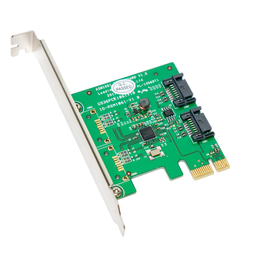 SYBA Multimedia SATA III 2 Internal 6Gbps Ports PCI-e Controller Card