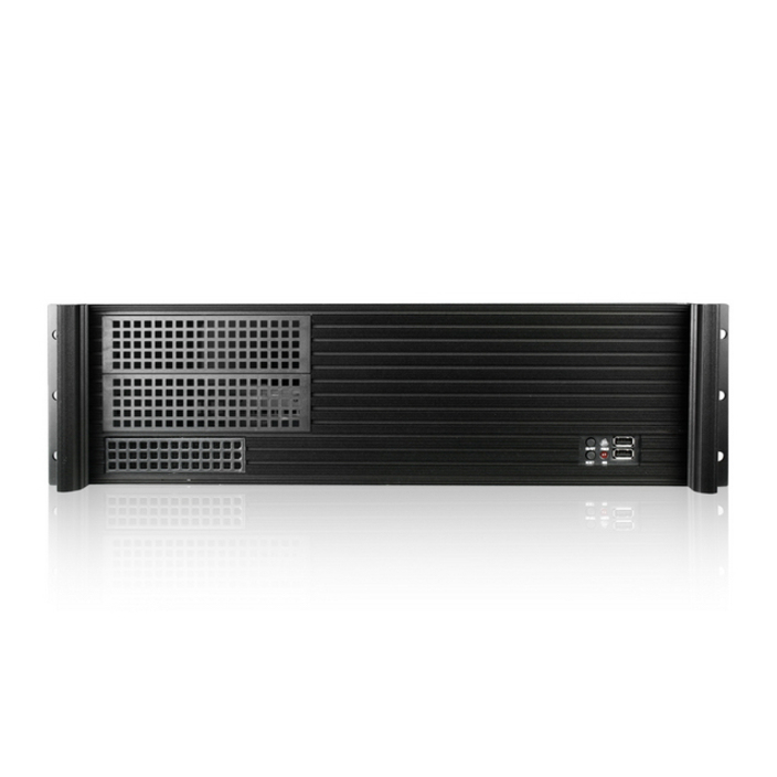 iStarUSA D-313SE-MATX 3U Compact Rackmount Chassis compatible with PS2 Power Supply