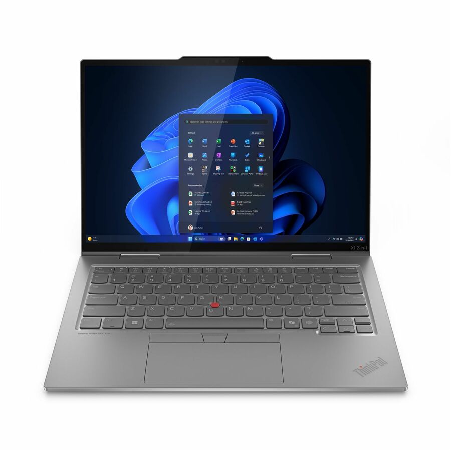 Lenovo ThinkPad X1 Gen 10 Aura Edition 21Q1S12M00 14" Touchscreen Convertible 2 in 1 Notebook - WUXGA - Intel Core Ultra 7 2nd Gen 255U - 16 GB - 1 TB SSD - English (US) Keyboard - Gray
