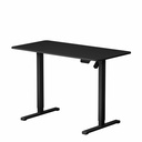 FlexiSpot EC2 48" Wide Electric Rectangular Adjustable Standing Desk, Black