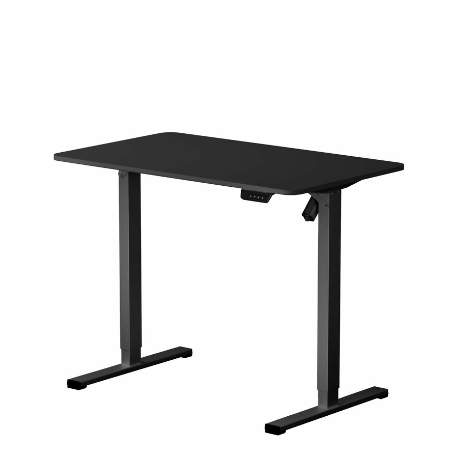 FlexiSpot EC2 40" Wide Electric Rectangular Adjustable Standing Desk, Black