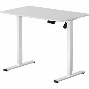 FlexiSpot EC2 40" Wide Electric Rectangular Adjustable Standing Desk, White