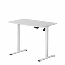 FlexiSpot EC2 40" Wide Electric Rectangular Adjustable Standing Desk, White
