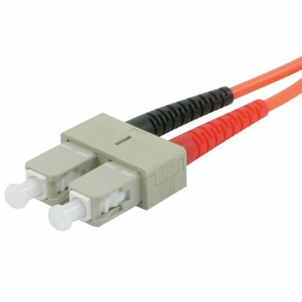 C2G-3m SC-ST 62.5/125 OM1 Duplex Multimode PVC Fiber Optic Cable - Orange