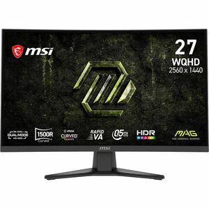 MSI MAG 275CQDF X24 - Gaming Monitor - 34" Rapid VA WQHD 400Hz Display - HDMI - DisplayPort